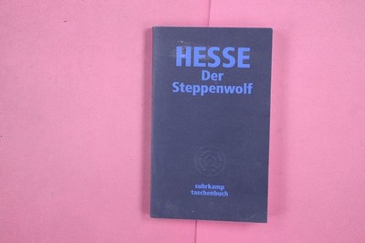 274094 Hermann Hesse DER STEPPENWOLF Suhrkamp