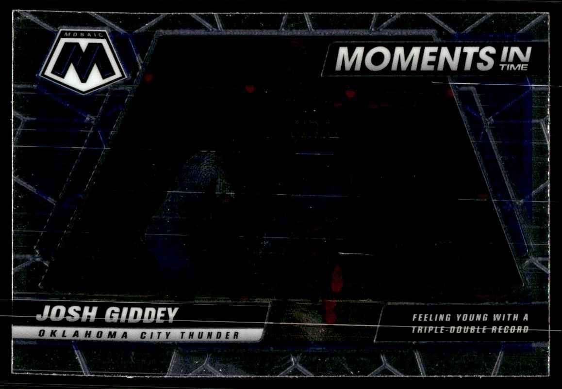 2021-22 Panini NBA Sticker & Card Collection Josh Giddey Oklahoma City Thunder