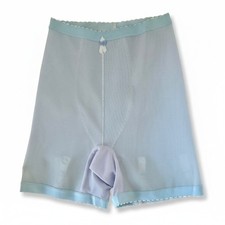 VINTAGE NEW 1960's Women's Light Blue High-Waisted Girdle with/Garters Size L
