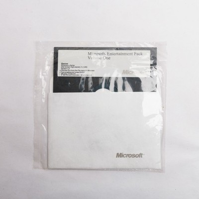 Microsoft Entertainment Pack Version One Volume One PC 1990 Software 5.25''
