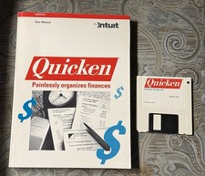Macintosh 3.0 Quicken 1991 Manage Home Business Finances Intuit Tested
