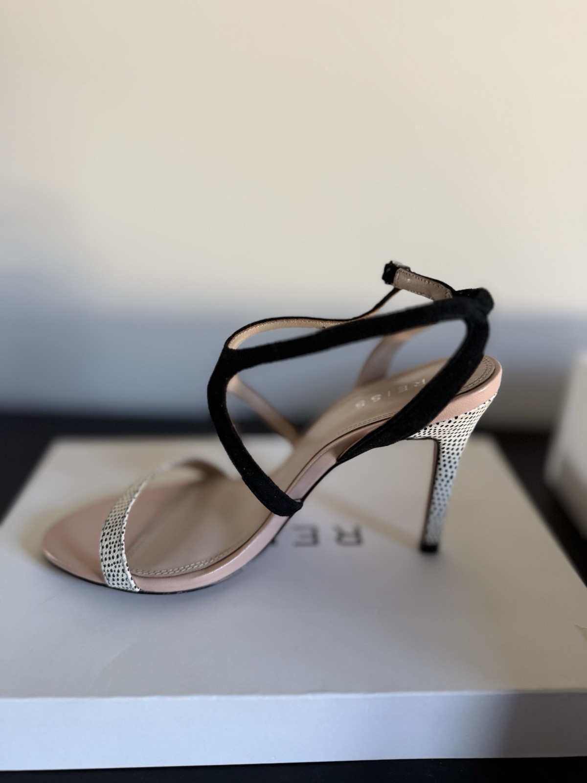 Reiss MEDEA PRINT-STRAPPY Sandals Size 5 RRP £155.00