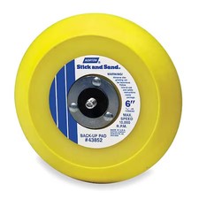 Norton Abrasives 63642506135 Low Pro Hook/Loop Disc Backup Pd, 5In Dia