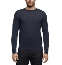 BRAND NEW Banana Republic Mens Sweater Merino Wool Long Sleeves Crewneck GRAY