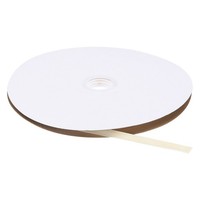 "Samt Farbband 1/4\" X 25 Yard Einseitige Spule Seidig FüR Basteln Creme"