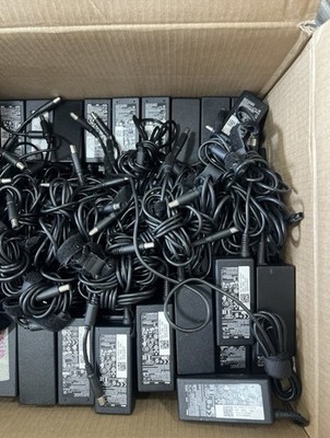 Lot of 50 Dell 65W AC Adapter Laptop Charger 7.4mm Big Tip Large Barrel no cords