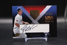 Brett Wallace, USA Baseball, 2008 Upper Deck, Patch Auto, 047/249, #BWE-24