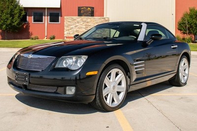 2004 Chrysler Crossfire Coupe Black Poster 24x36 | Sports Car Wall Art