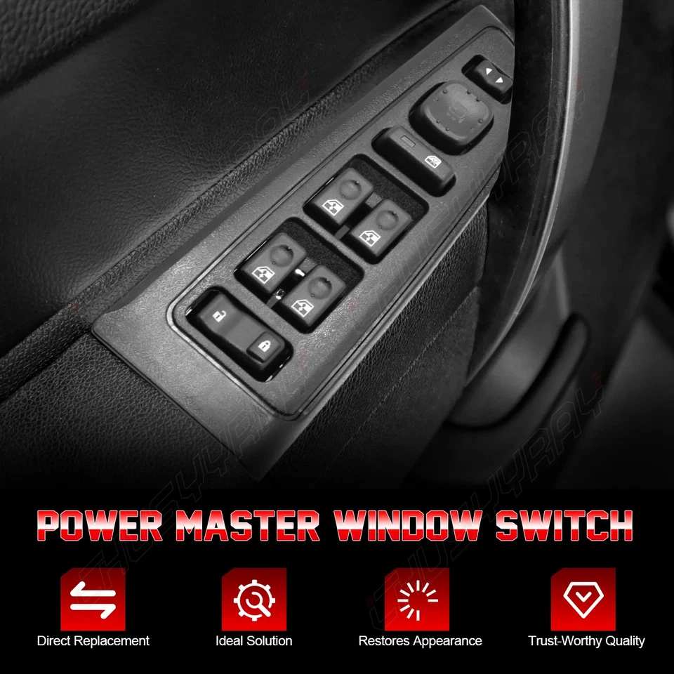 Interruptor de ventana eléctrica 15883320 para GMC Cadillac Chevrolet Silverado 2003-2007 Foto 4 de 4