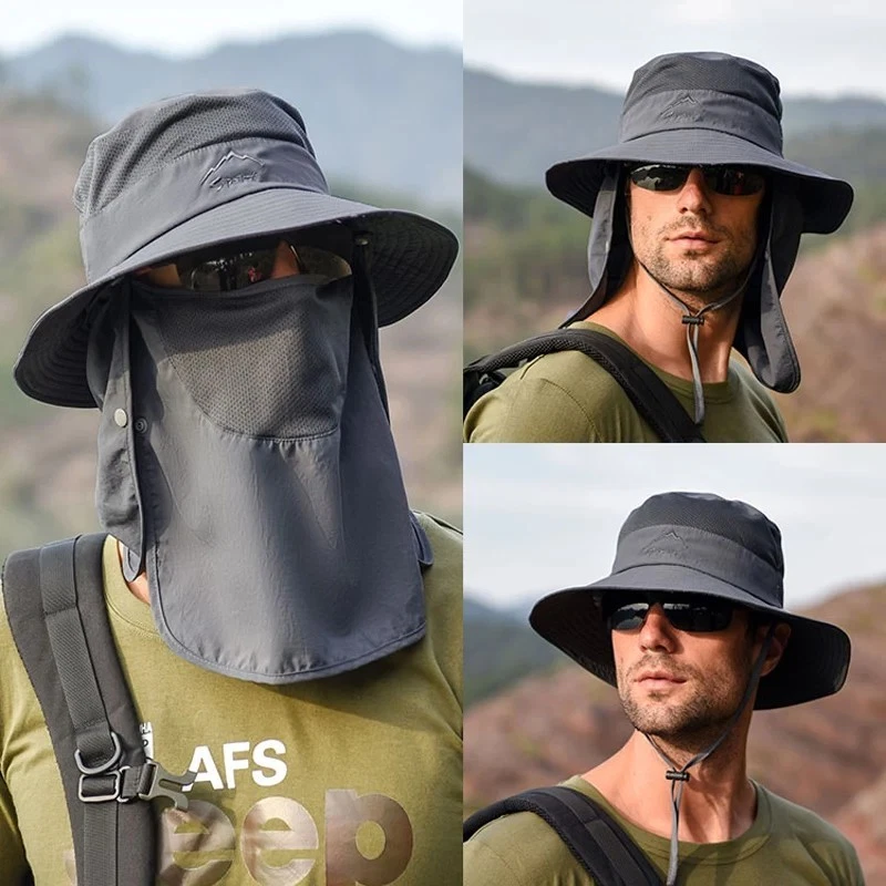 Fishing Sun Hat Breathable Quick Dry UV Protection