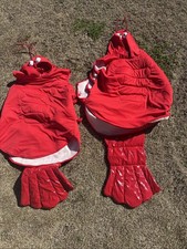 2 Halloween.com Lobster Costumes 4XL Worn Once