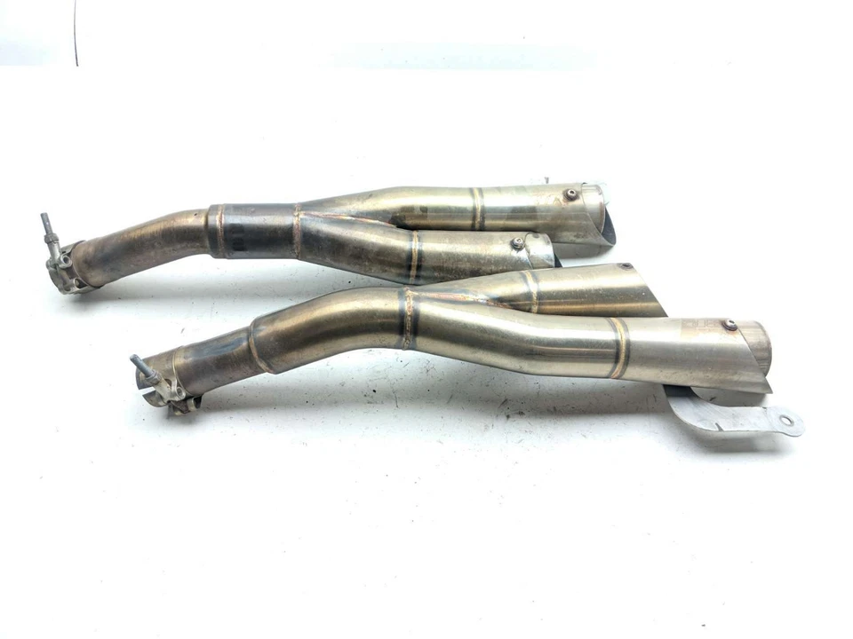 08-18 Suzuki Hayabusa GSX1300R Jardine GP Exhaust Muffler Silencer Can Slip Ons Foto 2 de 4