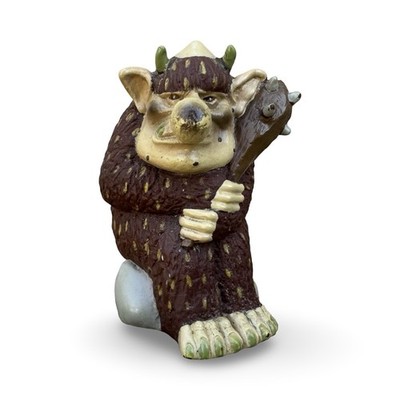 Vintage 80s Quentin The Troll Lloyds Bank Advertising Rubber Figure From England