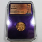 1947 D NGC MS67 RD Red Bert - Lincoln Wheat Penny Cent 1c US Coin #59076B