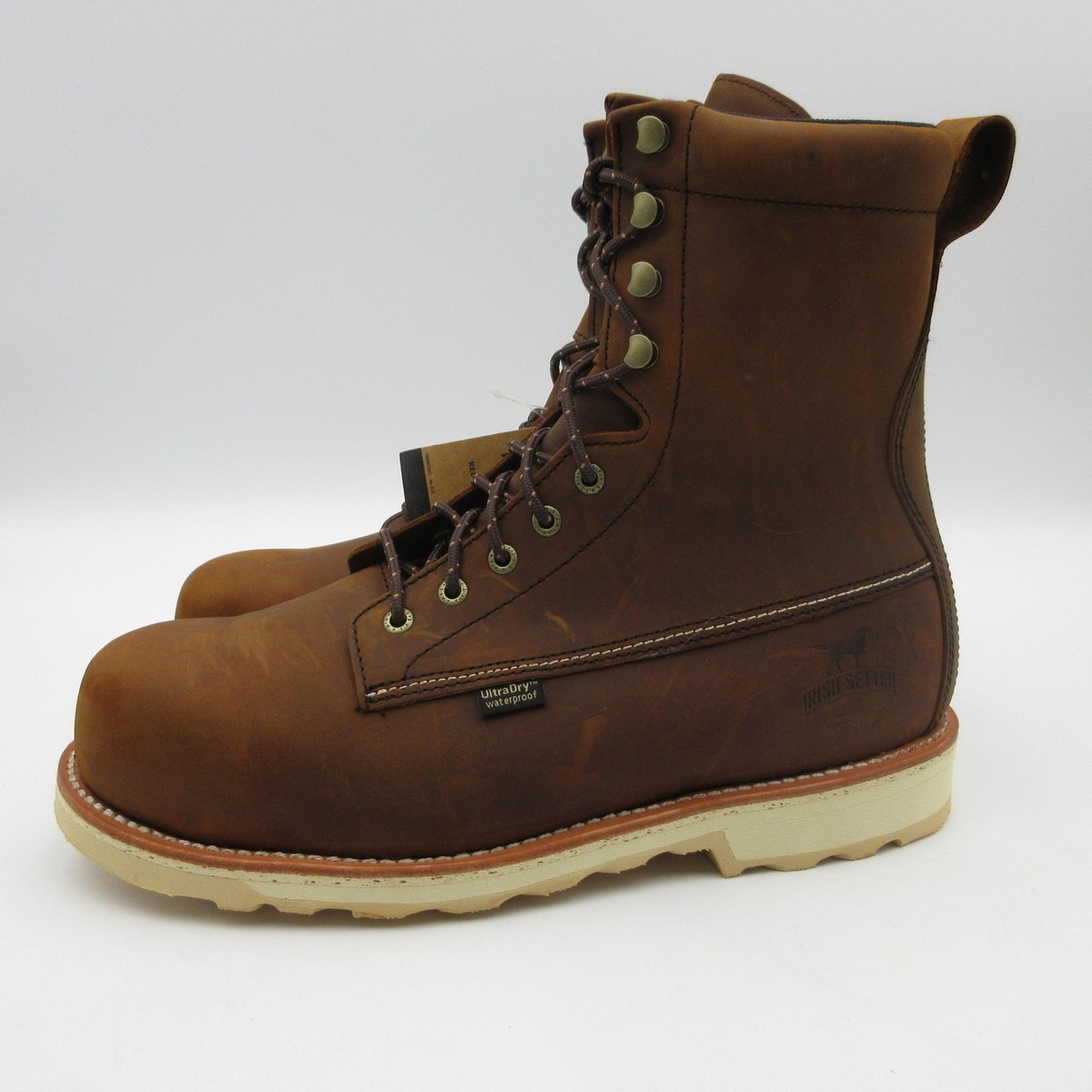 Irish Setter Boots Mens Size 11 Brown Wingshooter ST 