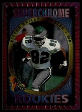 1993 Wild Card Superchrome Rookies Victor Bailey Rookie Philadelphia Eagles #24. rookie card picture