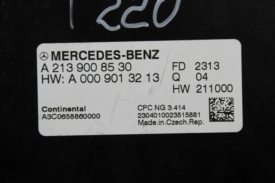 Mercedes Sprinter W907 Automatic Transmission Control Unit A2139008530 ...