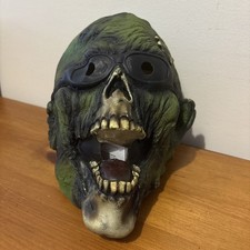 VTG Zombie Zombi Scary Halloween Mask The Paper Magic Group 1997