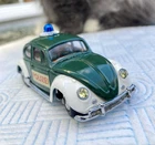 VINTAGE CORGI 492: VOLKSWAGEN POLICE CAR (1966) EXCELLENT TO NEAR MINT CONDITION