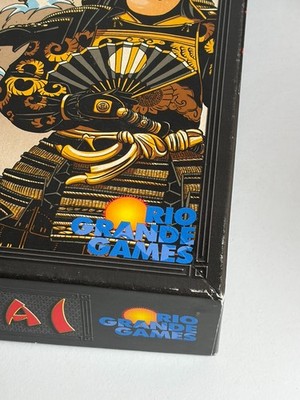 Samurai Board Game Reiner Knizia 1998 vintage %100 complete Clean