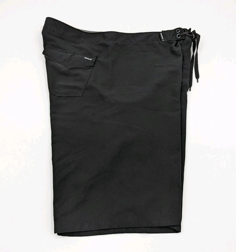 Hurley Boys Mens Bright Black Rainbow Boardshorts Swim Trunks Size 18/29 - Image 4 of 4