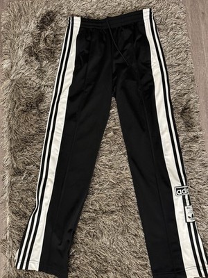 Adidas Women s Adibreak Track Pants Size Small Black And White