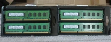 Lot of 4 Samsung 2GB PC3-10600U DDR3