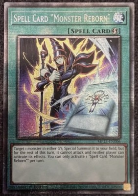Spell Card ''Monster Reborn  - MP25-EN006  - Starlight Rare - NM/M