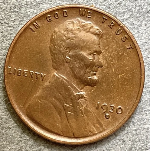 1930-D  Lincoln Wheat Cent - [XF EF] Extremely Fine - High Grade ~ B882
