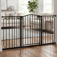 Extra Wide 58  Arched D cor Baby Safety Gate