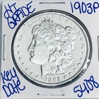 1903 P MORGAN SILVER DOLLAR AUTHENTIC HI GRADE U.S. MINT COIN RARE KEY DATE 5408