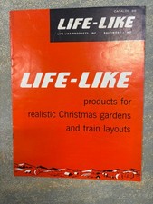 VINTAGE LIFE-LIKE TRAIN SLOT CARS ACCESSORY LAYOUTS CATALOG 56 8-1/2" X 11"