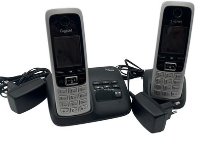 Gigaset C430A Duo - Dect Schnurloses Telefon mit Anrufbeantworter neue AKKUS
