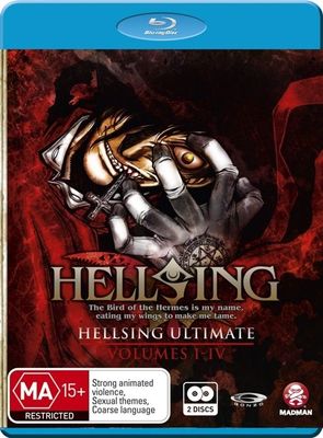 Hellsing Ultimate : Collection 1 : Eps 1-4 (VOL I - IV) - BLU RAY - NEW / SEALED