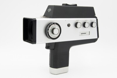 Agfa Movexoom 2000 Super 8 Cine Movie Camera w/8.5-35mm f1.8 Zoom