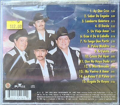 洋楽 Rocknee CD Los Cadetes Homero Guerrero -15 Exitos Volume 2 CD Ships 1 Day for