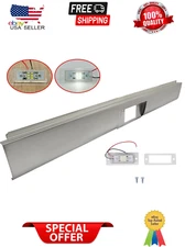 Steel Rear Bumper Roll Pan w/license plate light For 1972-93 Dodge D100/150/250