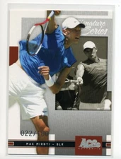 2005 Ace Signature - Max Mirnyi 22/100 Parallel Limited Tennis Card #22