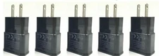5 Pack Power Adapter Home WALL Charger Plug For Samsung Universal Cell Phone BLK