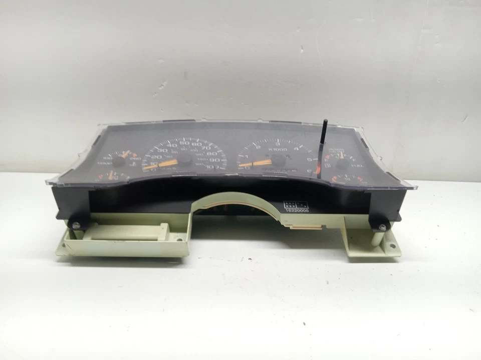 Cuadro de instrumentos velocímetro Oldsmobile Bravada 97 millas 492000 OEM, 257-03058 Foto 4 de 4