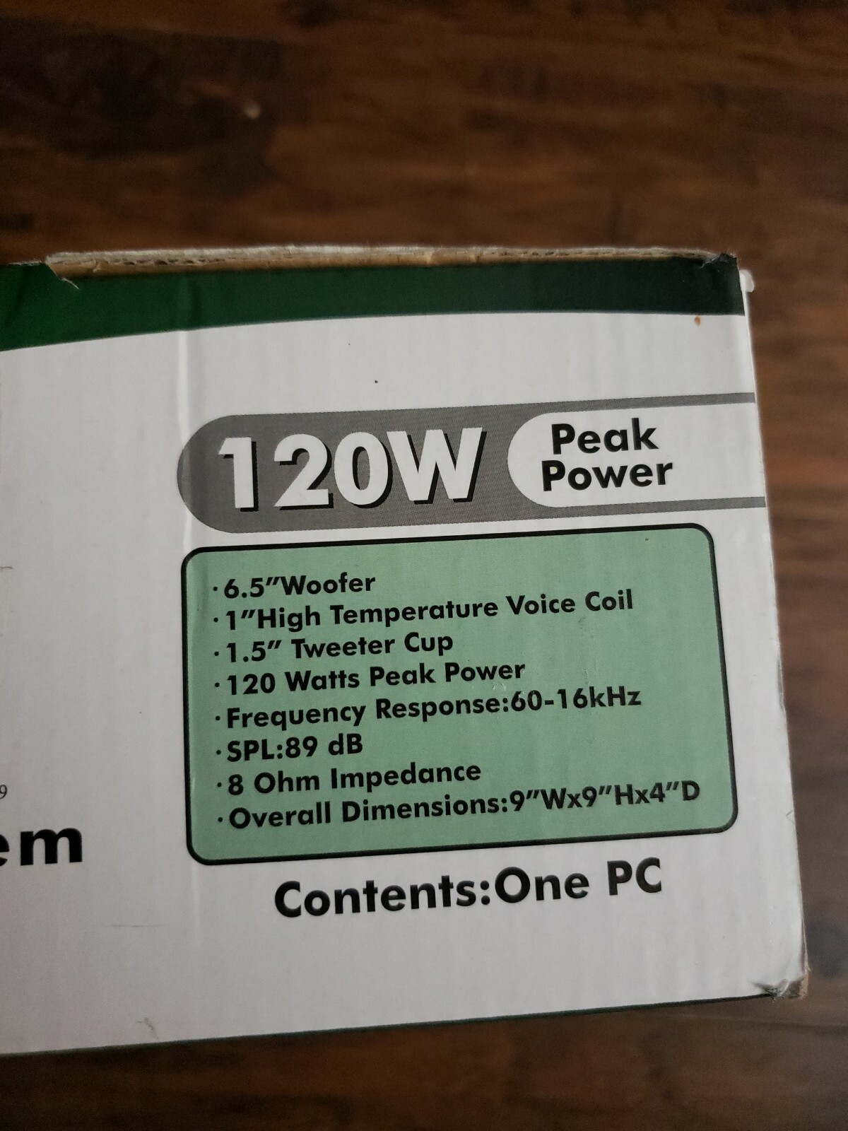 Pyle Dryver Pro PDICS6 Center Speaker