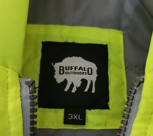 Buffalo Outdoors Workwear Class 2 Hi Visibility Winter Jacket Various Sizes - Picture 25 of 27