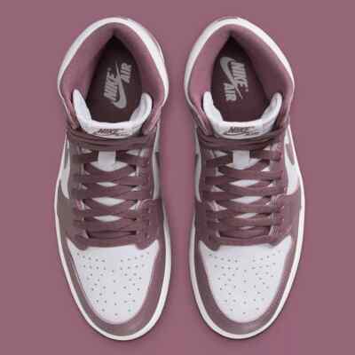 Nike Air Jordan 1 Retro High OG Mauve White Sneakers DZ5485