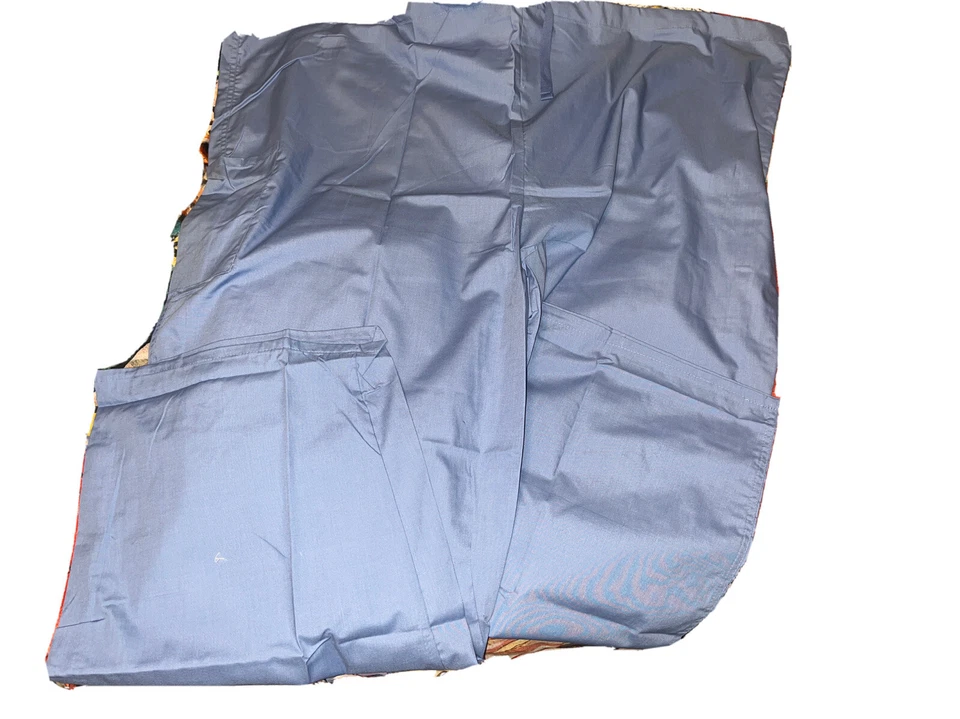 NUEVO CON ETIQUETAS 5xl Pantalón Exfoliante Azul Techo Cordón Unisex BLACKSTAR Foto 3 de 3