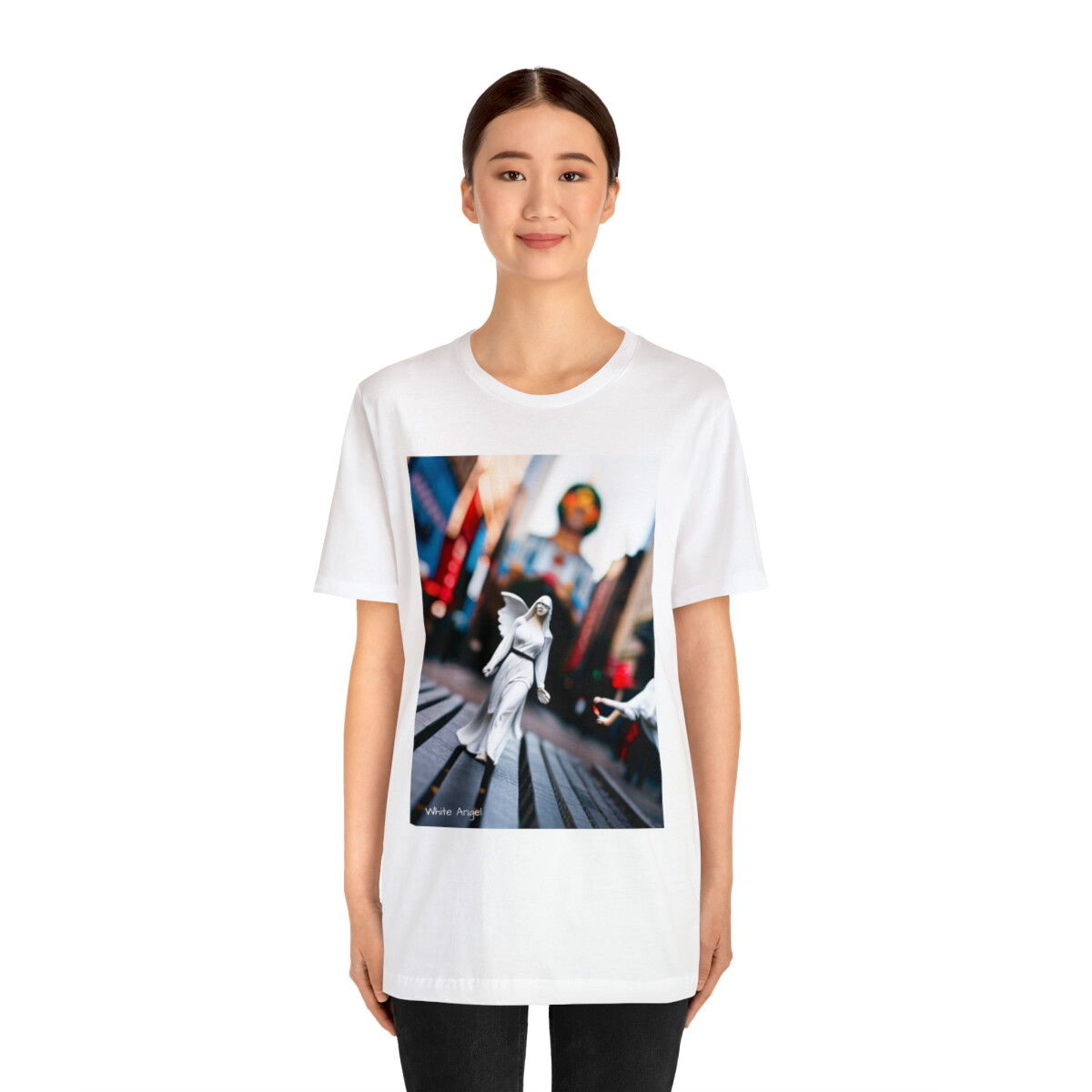 White Angel white Short Sleeve Tee | eBay