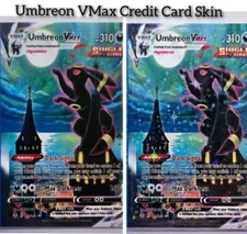 Umbreon VMAX Pokemon Credit/Debit Bank Card Skin / Decal