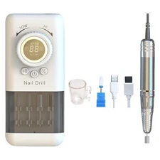 Electric Nail File Machine Kit Supplies Repairing 3500RPM Manicure Grinder Tool