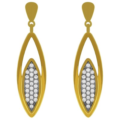 Boucles D'oreille Pompons En Or 18k, Boucles d'Oreille Anc