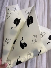 Flower Wrapping Paper Waterproof 20 Sheets Graduation