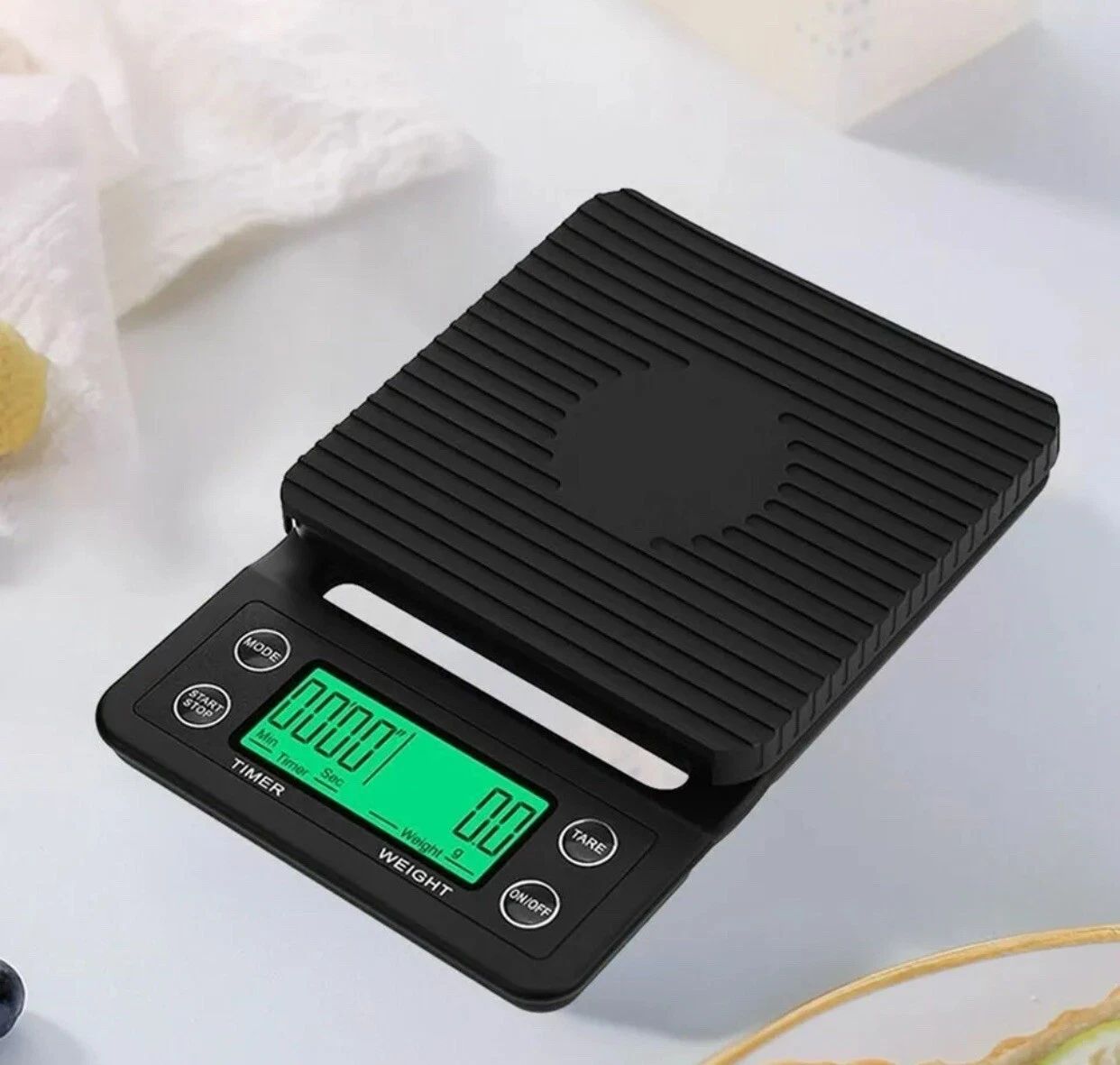 Anpress Digital Coffee Scale with Timer, Electric Kitchen Scale Uk Seller